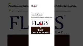 Flags Communications Wins Prestigious PR Mandate for FMS Dental | Official Launch Event Coverage!