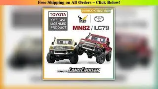 MN82 1:12 Full Scale MN Model RTR Version RC Car 2.4G 4WD 280 Motor Proportional Off-Road RC
