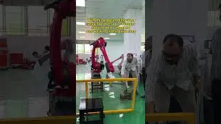 Arm span 2.1 meters, load 10kg, repeatability 0.05mm#Programming-free spraying robot