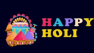 Holi Festival Banner Animation | After Effects Motion Graphics | Editing With Rabi