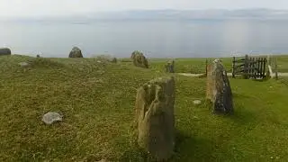 Auchagallon Standing Stones Machrie Isle Of Arran Scotland @davetheraverovingtherock