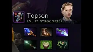 Topson - Gyrocopter | TI 2019 Grand Finals Game 4 | Liquid Vs. OG (Full Game Play)