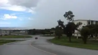 Okinawa Rainy Weather from Kadena AB 2014-08