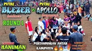 Kejar mengejar poin||putri BLEZER VS putri APOLLO||LAGA PERSAHABATAN BOLA KASTI PRAJEKAN ROUND 1