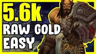 Easy 5,800 Raw Gold In 47 Minutes In WoW BFA 8.3 - Gold Farming, Gold Making Guide