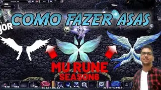 Aprenda a Criar Asas no MU RUNE Season 6