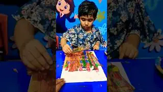 art activity #kids #favorite #colours #kids #learning #fun #art #work #shorts
