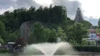 Lightning Rod at Dollywood Off-Ride Footage | Non Copyright