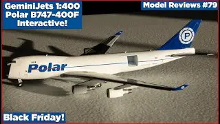 GeminiJets *INTERACTIVE* 1:400 Polar Boeing B747-400F! | Model Reviews #79