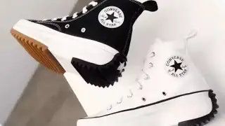 Converse Run Star Hike High Top black white Gum // Honest Review