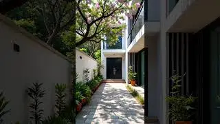 Courtyard Design😍 #courtyard #courtyardesign #courtyardhouse
