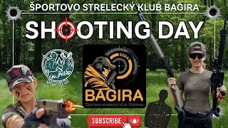 Streľba na hlinené holuby na strelnici a v športovom streleckom klube BAGIRA, kde som členkou