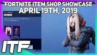 Fortnite Item Shop *NEW* NITEHARE SKIN AND BUNNY HOP EMOTE! [April 19th, 2019]