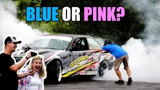 Drifting Gender Reveal Burnout - BLUE OR PINK?