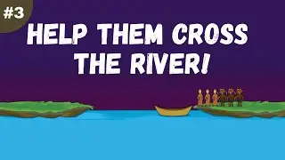 3 Cannibals and 3 Missionaries river crossing puzzle