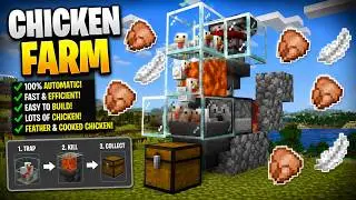 Simple Chicken Farm | Minecraft 1.21+