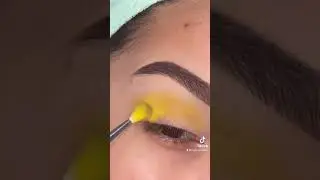 Yellow makeup look 💛💛💛