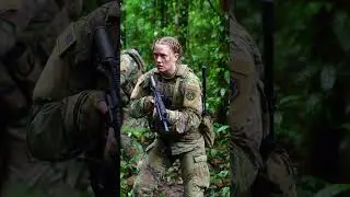 Jungle Fight | US Army Girl Wounded in Action.🇱🇷🇱🇷🔫 #army #viral