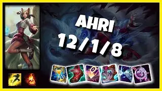 Ahri vs Gangplank BR Challenger MID (12/1/8) - v11.4