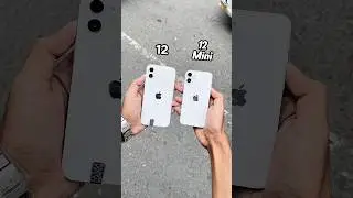 iPhone 12 против iPhone 12 Mini || Тест зума камеры! #шорты