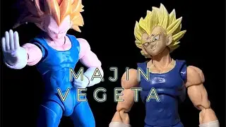 Df (ROYAL BLOOD) Ssj3 Vegeta + Tonsen Art Toys Majin Vegeta kit