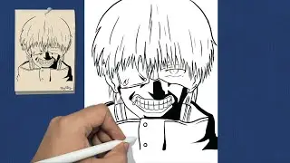 LINEART #4 C&Oacute;MO DIBUJAR A KANEKI 金木 | HOW TO DRAW KANEKI FROM TOKYO GHOUL 