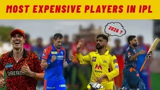 MOST EXPENSIVE PLAYERS 2008-2026⁉️📈 #ipl #mostexpensiveplayer #ipl2026 #cricket #iplnews #iplupdates