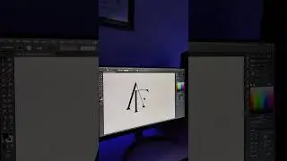 Monogram Logo Design 4 #shorts #youtubeshorts