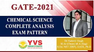 Gate 2021 Chemical Science Complete Analysis Exam Pattern