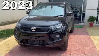 2023 TATA NEXON XZ PLUS DARK EDITION ❤️ NEXON DARK EDITION TOP MODEL 2023 🔥 REVIEW BY @khushal.up20
