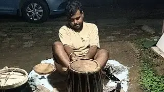 live new bangla dhol tuning processing
