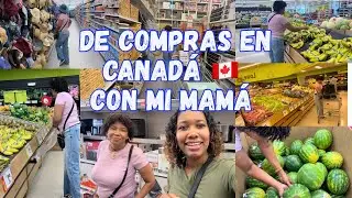 De compras en Canad&aacute; con mi mam&aacute;. Ella qued&oacute; decepcionada con la tienda del d&oacute;lar. Licuadora y m&aacute;s.