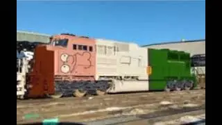 Peter Griffin becomes a train