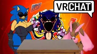 The Maniac Gang Play Uno in VRChat