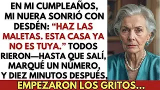 Mi nuera dijo “Haz las maletas” en mi cumpleaños — Hice una sola llamada