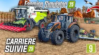 NOUVELLE MOISSONNEUSE POUR LES MAÏS !!! Carrière suivie FS25 #9