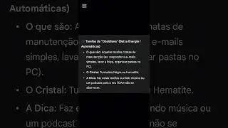 ✨Menu de Tarefas✨ #superdota&ccedil;&atilde;o #autismo #tdah #pas #organiza&ccedil;&atilde;o #agenda #cristais
