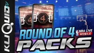 BEST WAYS TO GET MOBILE MADNESS BRACKETS and ROUND OF 4 PACK OPENING! | NBA Live Mobile
