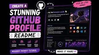 How to Create & Customize a GitHub Profile README | 2026 Tutorial 💻