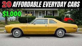 Explore These Private Seller Cars! 20 Classic Cars Priced $1K to $7K!