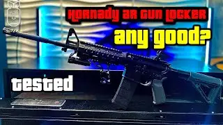 Best 2 Rifle Safe The RAPiD AR Gun Locker Is Fast | Hornady TESTED
