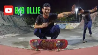 Como mandar Backside ollie #skateboarding #skate #skateboard #capcut #aula #personaltrainer #tricks