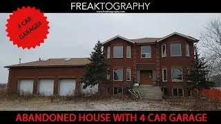 ABANDONED House with a 4 Car Garage | Urban Exploring