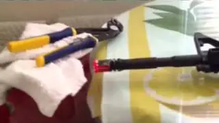 Tutorial: how to remove orange flash hider (airsoft)