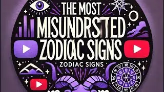 Top 5 Most  Misunderstood Zodiac Signs #zodiacsigns #astrology
