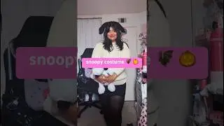 diy snoopy costume 🐾 #shorts #snoopy #halloweencostume #diycostume #snoopygrams #halloween