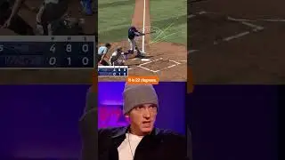Движение снаряда объясняется на примере хоумрана ⚾️