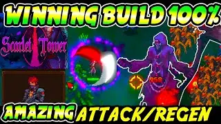 Scarlet Tower: Winning Build! Awesome Attack + Regen Set (Build in Description)