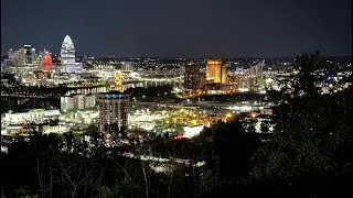 Cincinnati skyline from Devou Park
