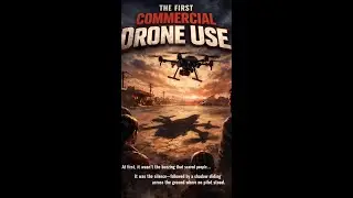 The First Commercial Drone Use #Technology
